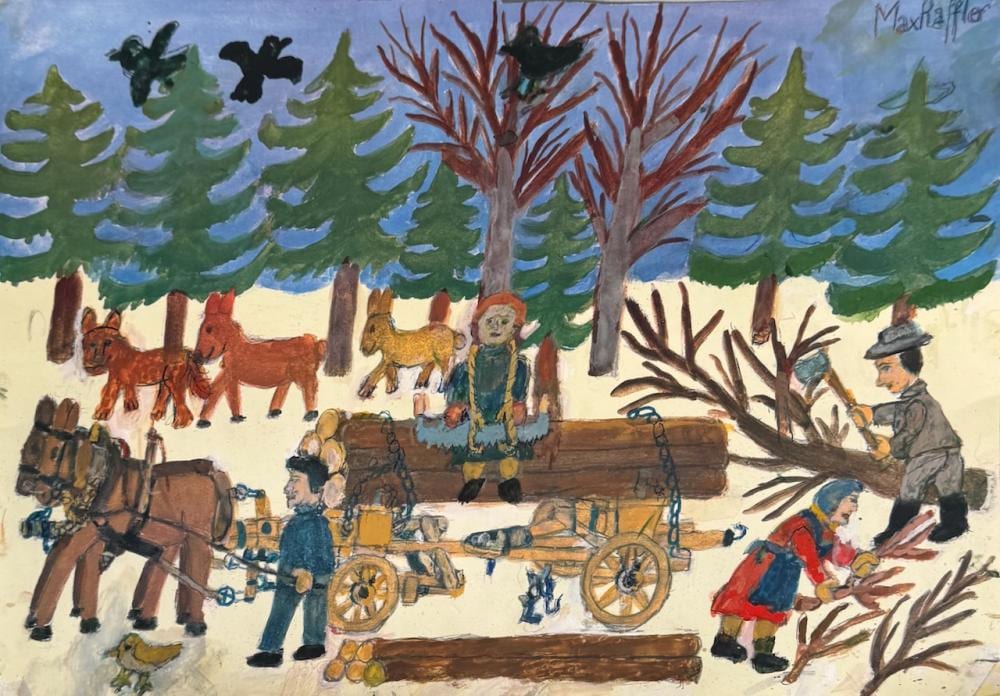 max raffler 1902 1988 holzernte waldarbeit 1987 max raffler 1902 1988 wood harvesting forest work 1987 · Kunstauktionhaus Georg Rehm · 2026-02-27 Max Raffler comparable auction result: max raffler 1902 1988 holzernte waldarbeit 1987 max raffler 1902 1988 wood harvesting forest work 1987