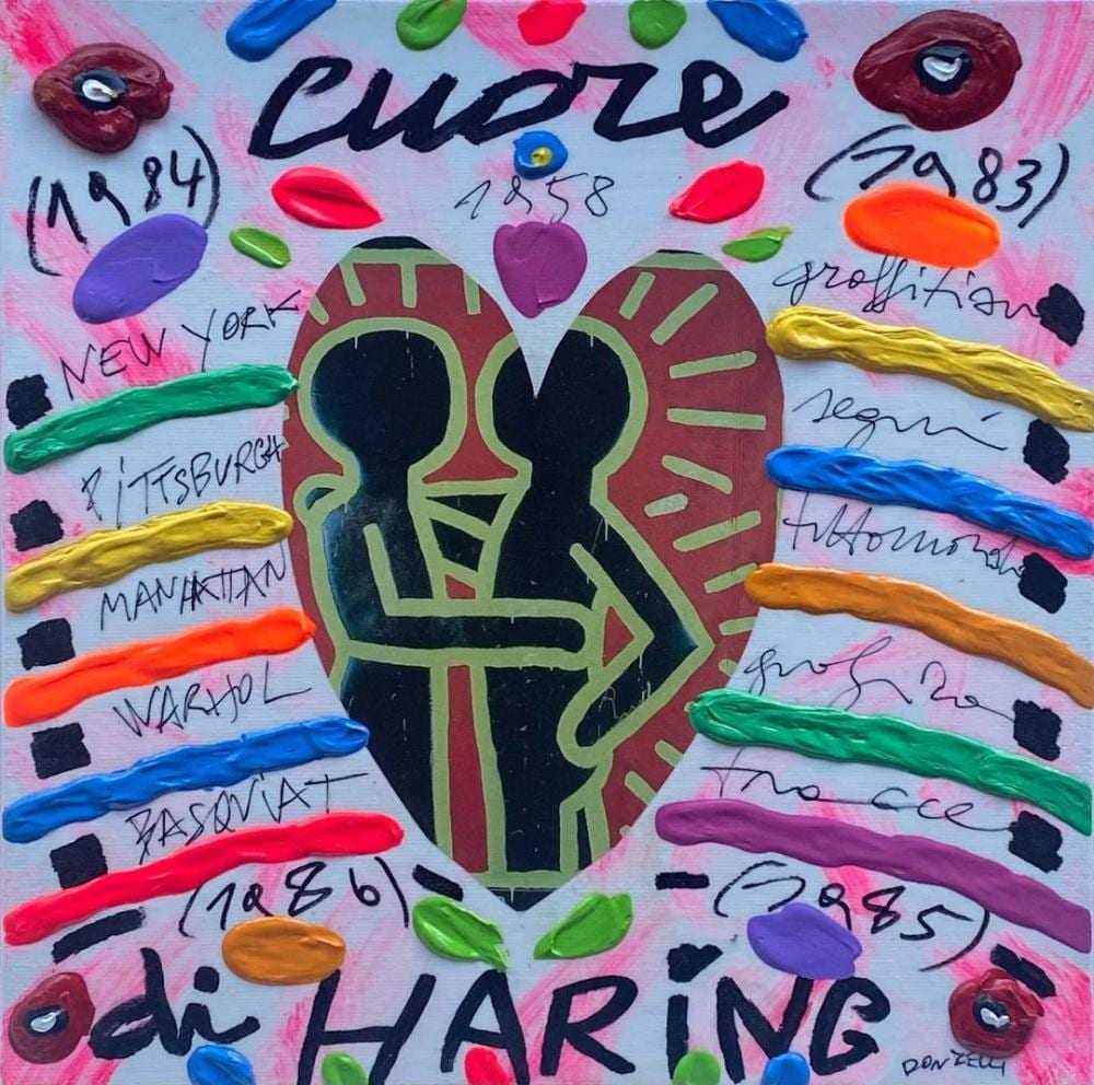 Bruno Donzelli comparable auction result: bruno donzelli cuore di haring