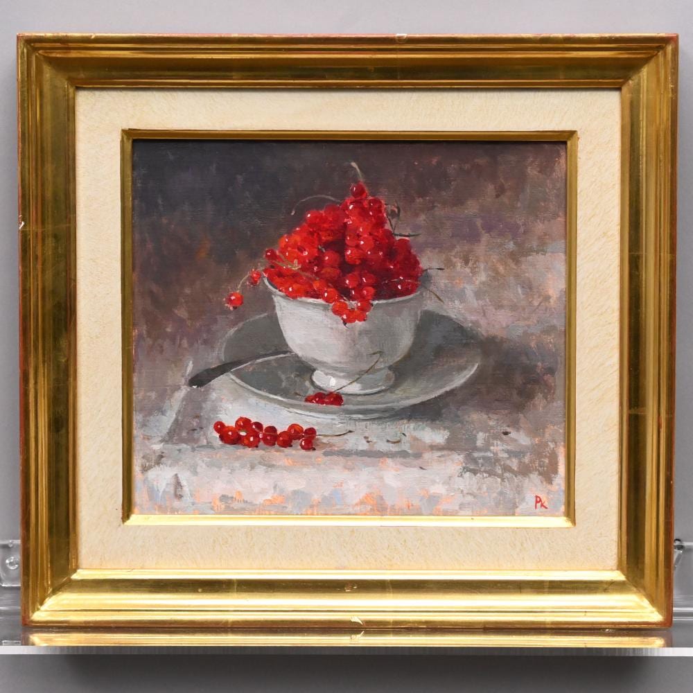 Pamela Kay comparable auction result: pamela kay redcurrants in a cup and saucer