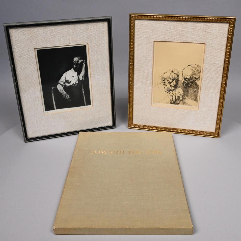Sigmund Abeles comparable auction result: sigmund abeles toward the end suite of etchings