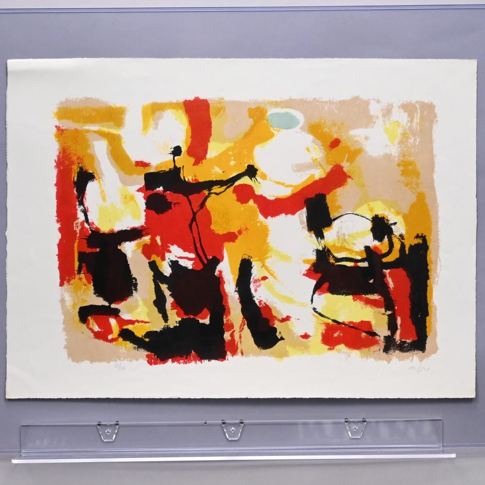 Afro comparable auction result: afro basaldella abstract composition 1955