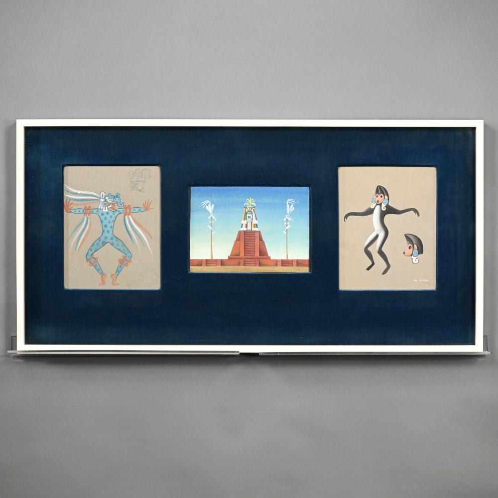 Miguel Covarrubias comparable auction result: miguel covarrubias three studies