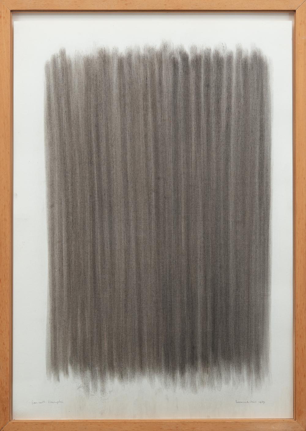 Herman de Vries comparable auction result: herman de vries dutch 1931 from earth kleinengelein 1989