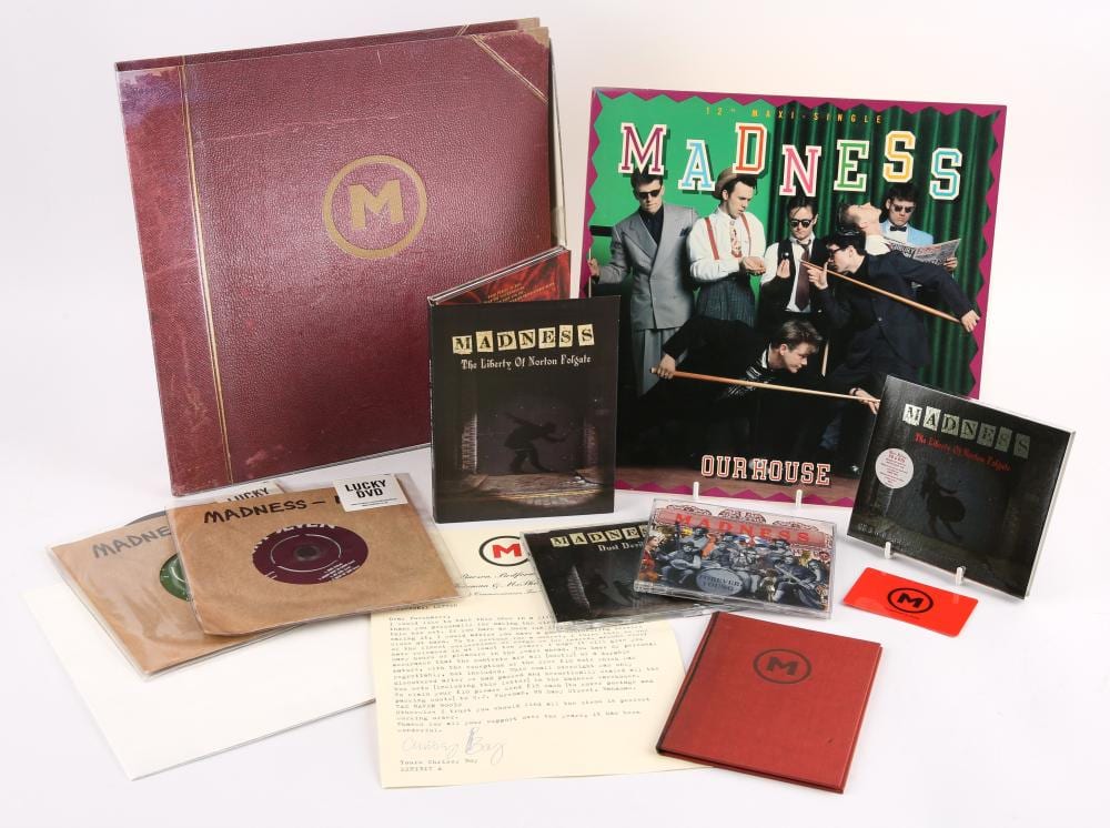 Christian (1676/1732) Richter comparable auction result: madness box set with poster letter signed by chri