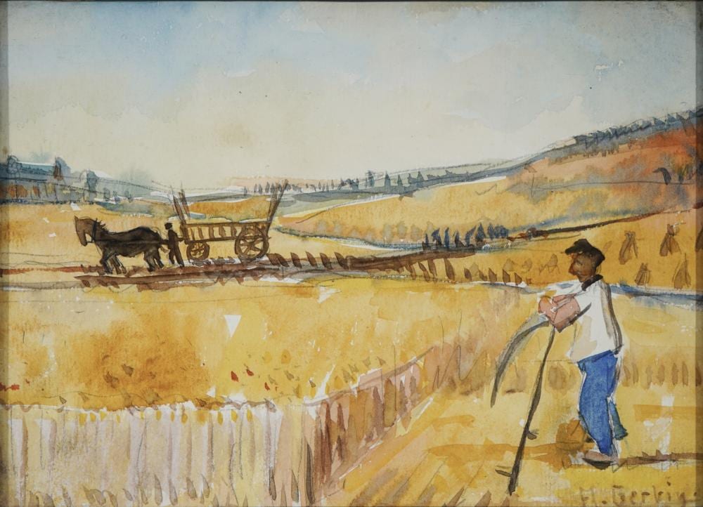 Alexander (1878) Gerbig comparable auction result: alexander gerbig 1878 1948 farm worker