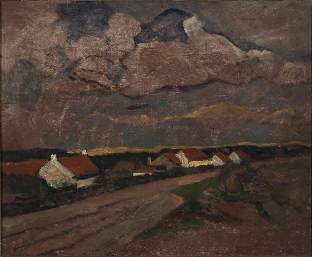 Alfred Heinrich Pellegrini comparable auction result: alfred heinrich pellegrini 1881 1958 dorfidylle