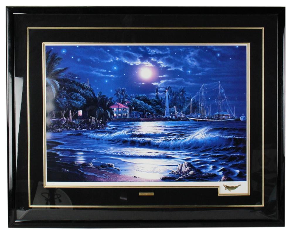 Christian Riese Lassen comparable auction result: christian riese lassen lahaina starlight print