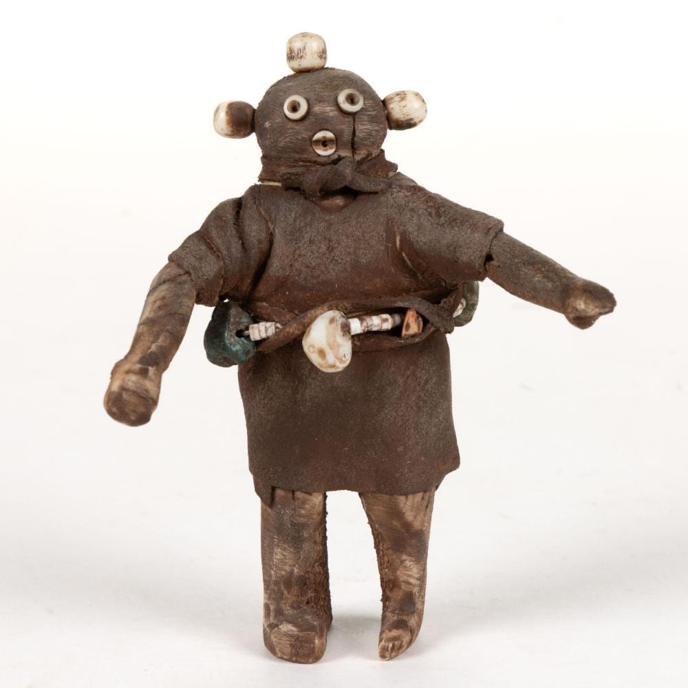 teddy weahkee zuni 1890 1965 attributed native american bone carved mudhead kachina doll · Jeffrey S. Evans & Associates · 2026-03-04 Teddy Weahkee comparable auction result: teddy weahkee zuni 1890 1965 attributed native american bone carved mudhead kachina doll
