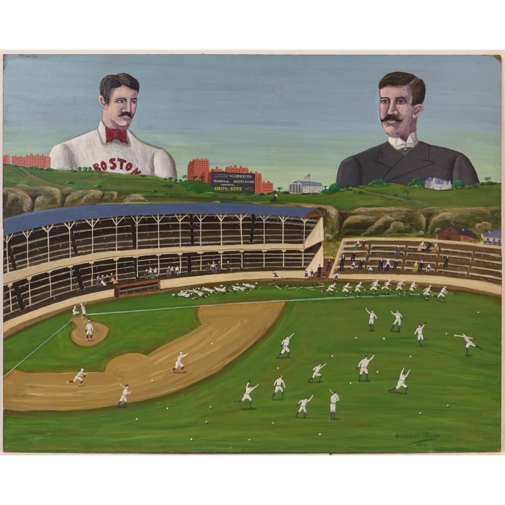 oscar de mejo italian 1911 1992 · Clarke Auction Gallery · 2026-03-08 Oscar DeMejo comparable auction result: oscar de mejo italian 1911 1992