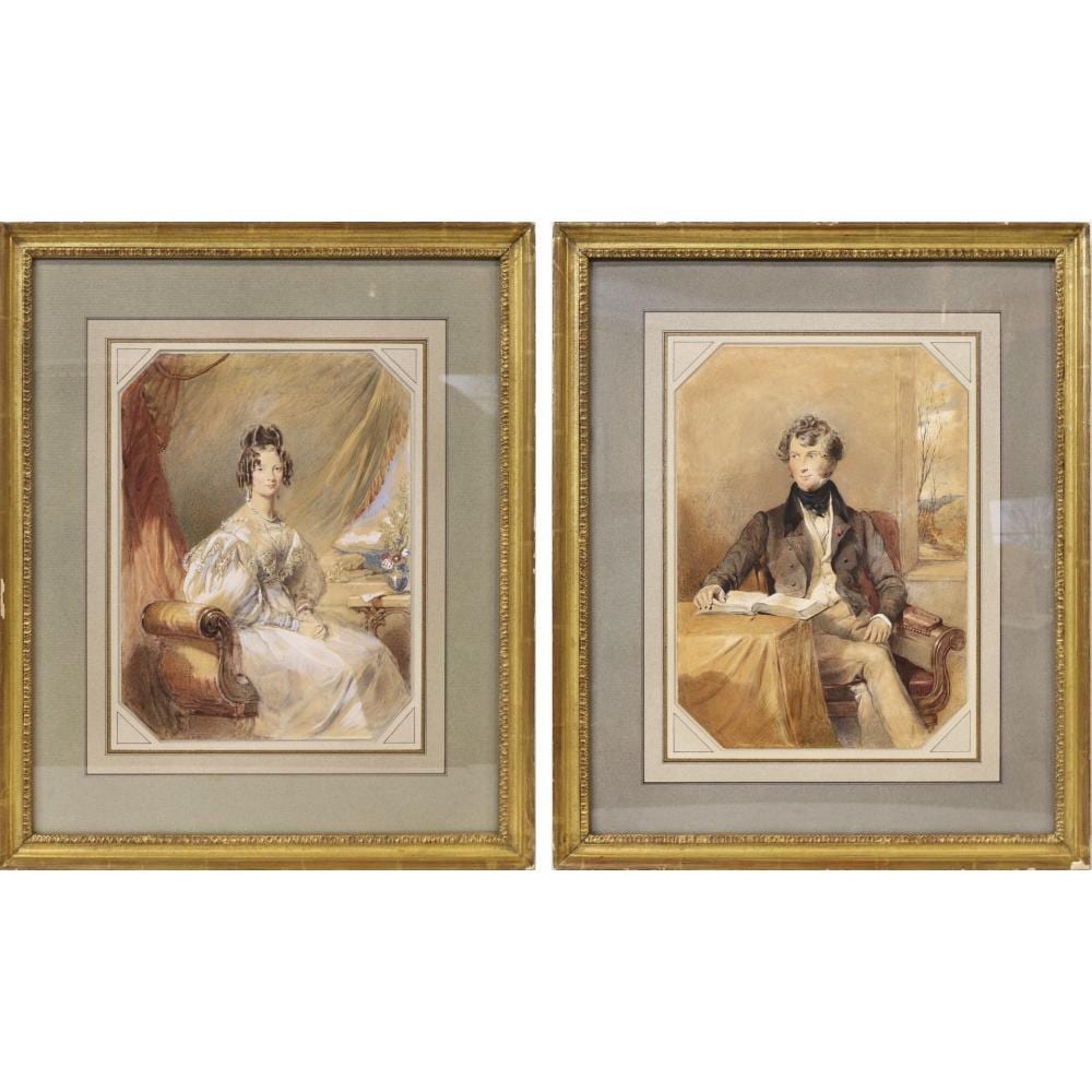 George Richmond comparable auction result: george richmond british 1809 1896 2 works