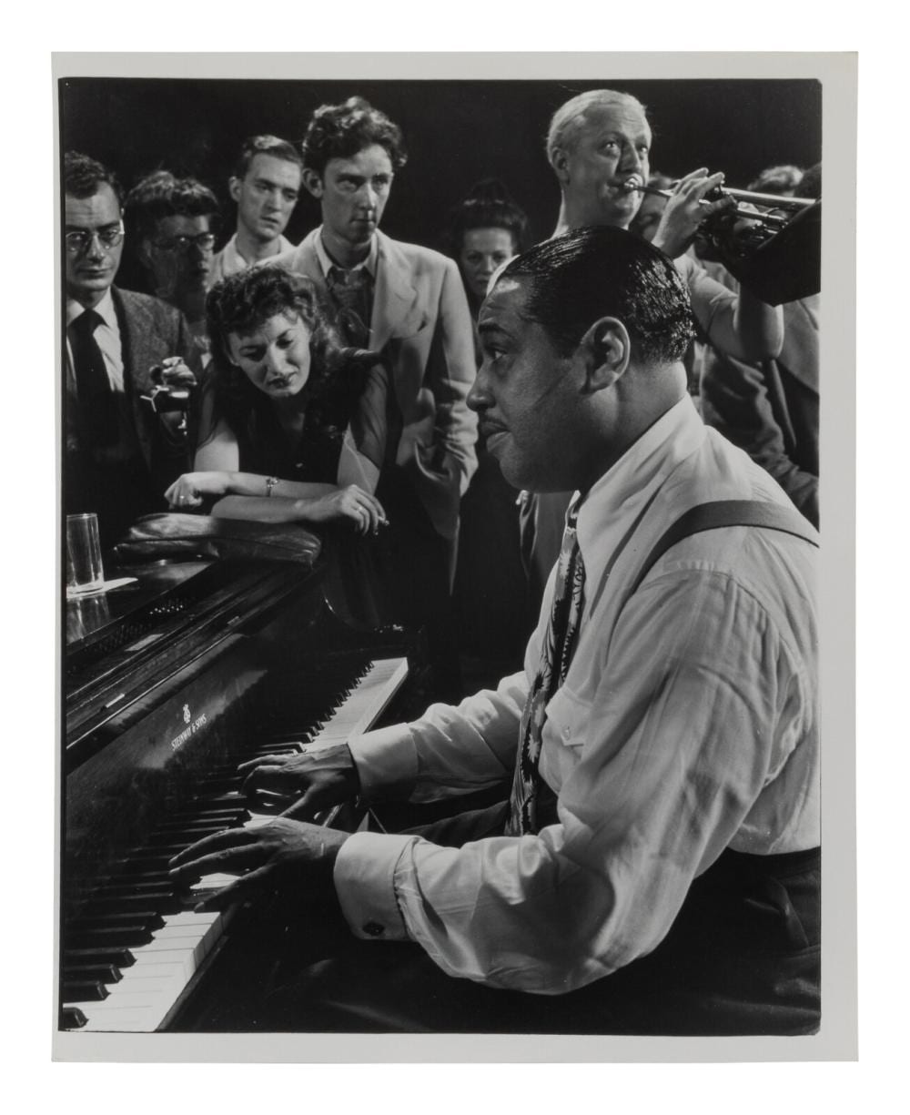 gjon mili american 1904 1984 duke ellington jam session at mili s studio · Freeman’s · 2026-03-05 Gjon Mili comparable auction result: gjon mili american 1904 1984 duke ellington jam session at mili s studio