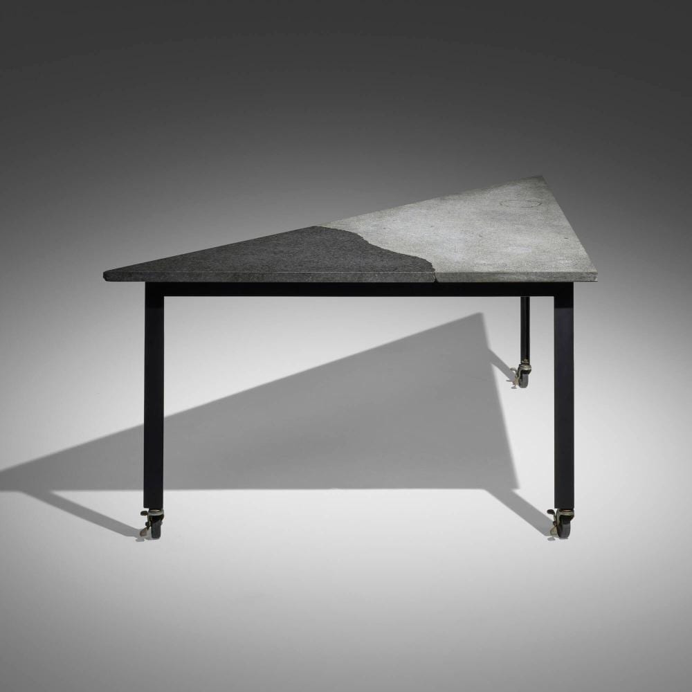 Rei Kawakubo comparable auction result: rei kawakubo table for comme des garcons
