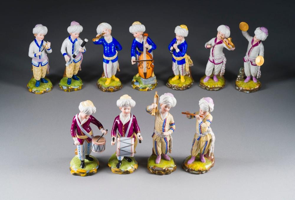 johann peter melchior sammlung von elf figuren aus der t rkischen kapelle · Hargesheimer Kunstauktionen Düsseldorf · 2026-03-12 Johann Peter Melchior comparable auction result: johann peter melchior sammlung von elf figuren aus der t rkischen kapelle