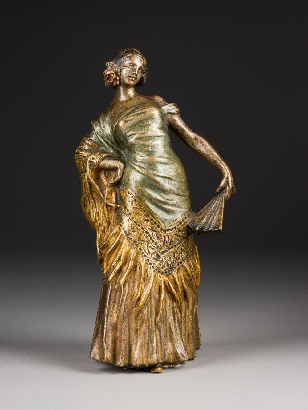 Raphaël Nannini comparable auction result: rapha l nannini spanische t nzerin mit f cher
