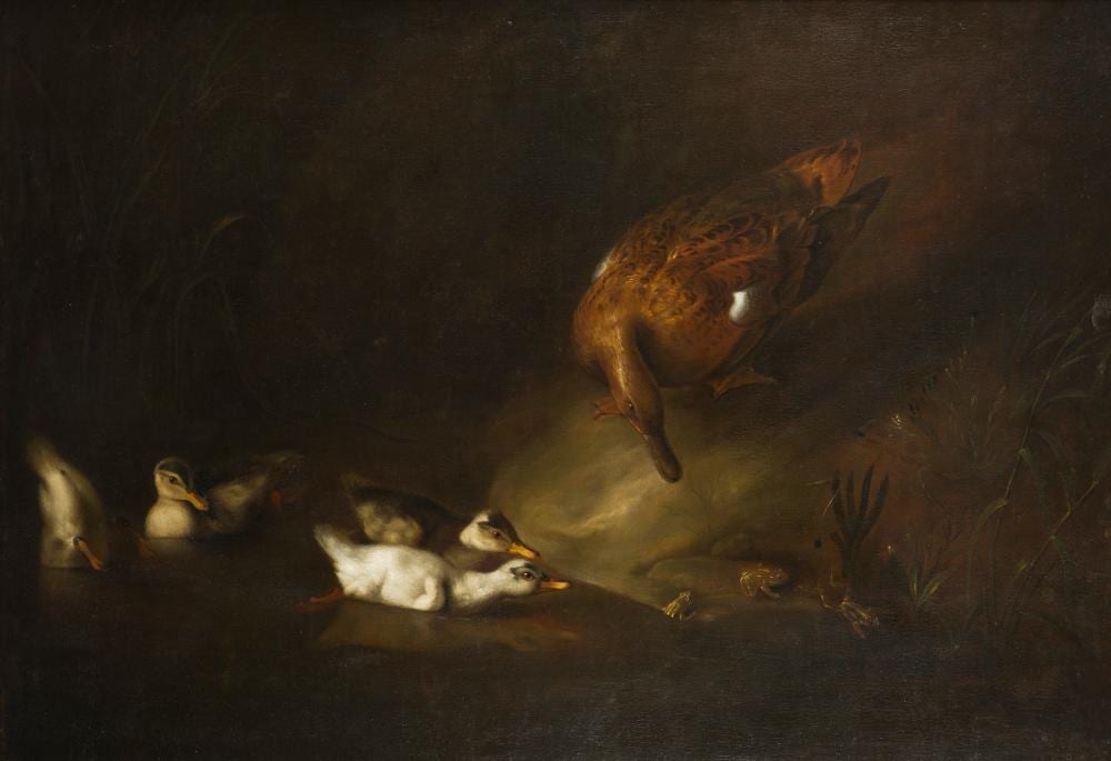 philipp ferdinand de hamilton attr entenfamilie · Hargesheimer Kunstauktionen Düsseldorf · 2026-03-14 Philipp Ferdinand de Hamilton comparable auction result: philipp ferdinand de hamilton attr entenfamilie
