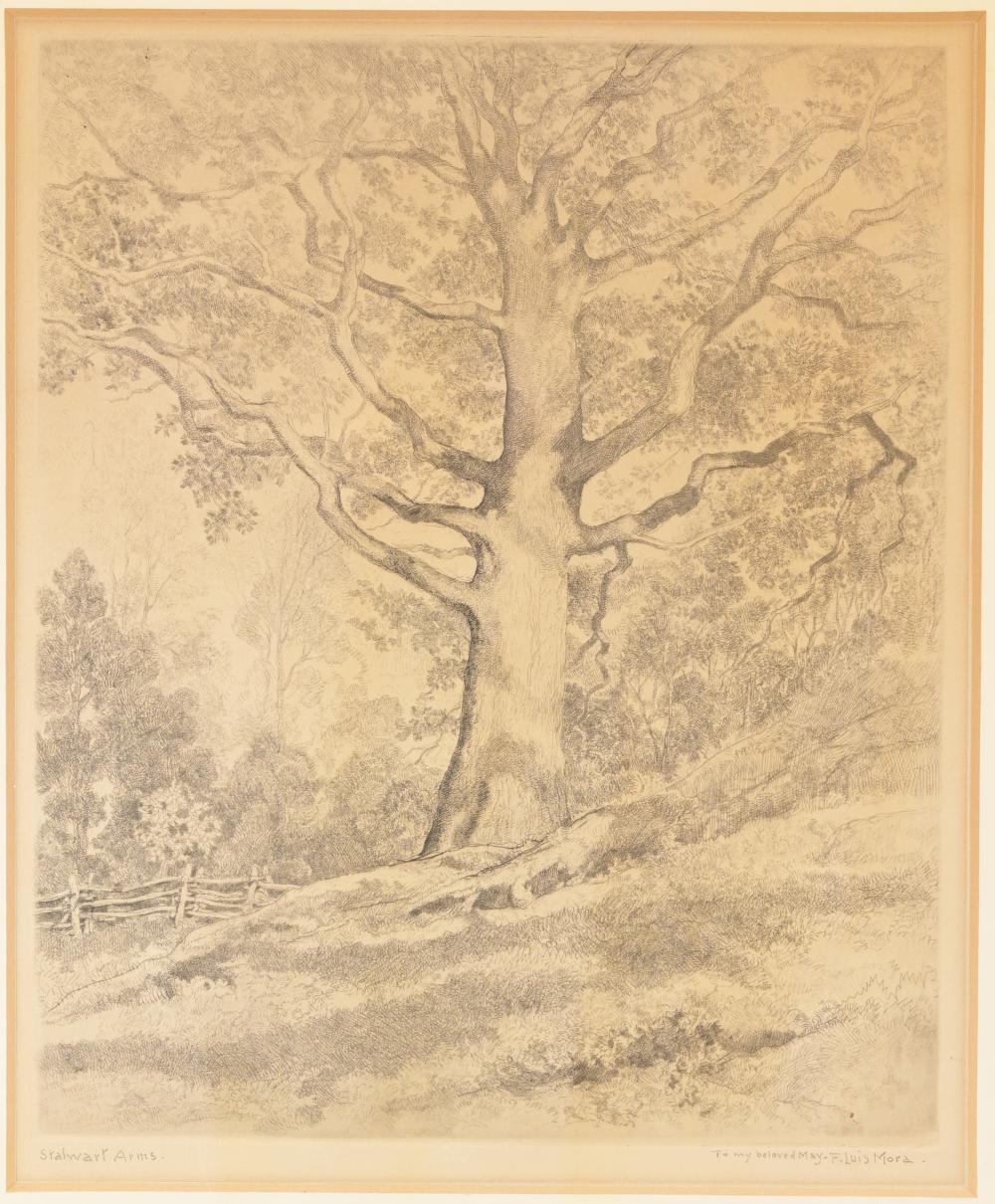 Francis Luis Mora comparable auction result: francis luis mora 1874 1940 stalwart arms