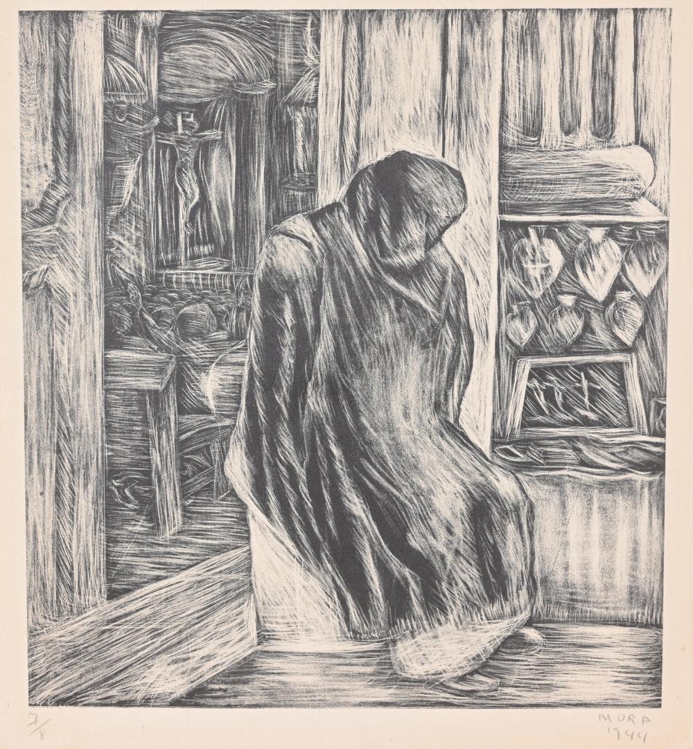 francisco mora 1922 2002 woodcut · Helmuth Stone · 2026-03-08 Francisco (1922) Mora comparable auction result: francisco mora 1922 2002 woodcut