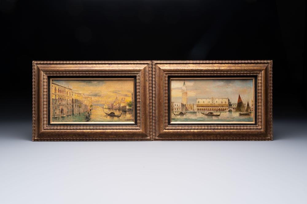 giovanni grubacs 1829 1919 views of venice oil on panel second half 19th c · Rob Michiels Auctions · 2026-03-19 Giovanni Grubacs comparable auction result: giovanni grubacs 1829 1919 views of venice oil on panel second half 19th c