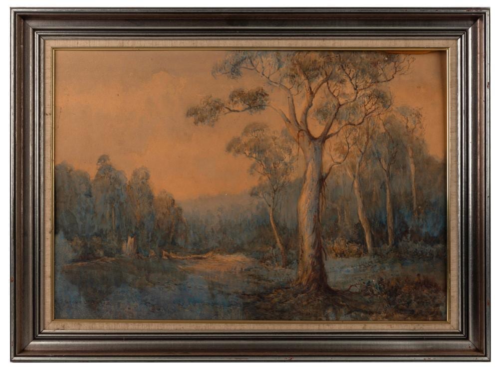 Lionel David comparable auction result: lionel david 1890 1975 untitled landscape scene watercolour signed lower left lionel david 44 x 65cm 57 x 77cm overall