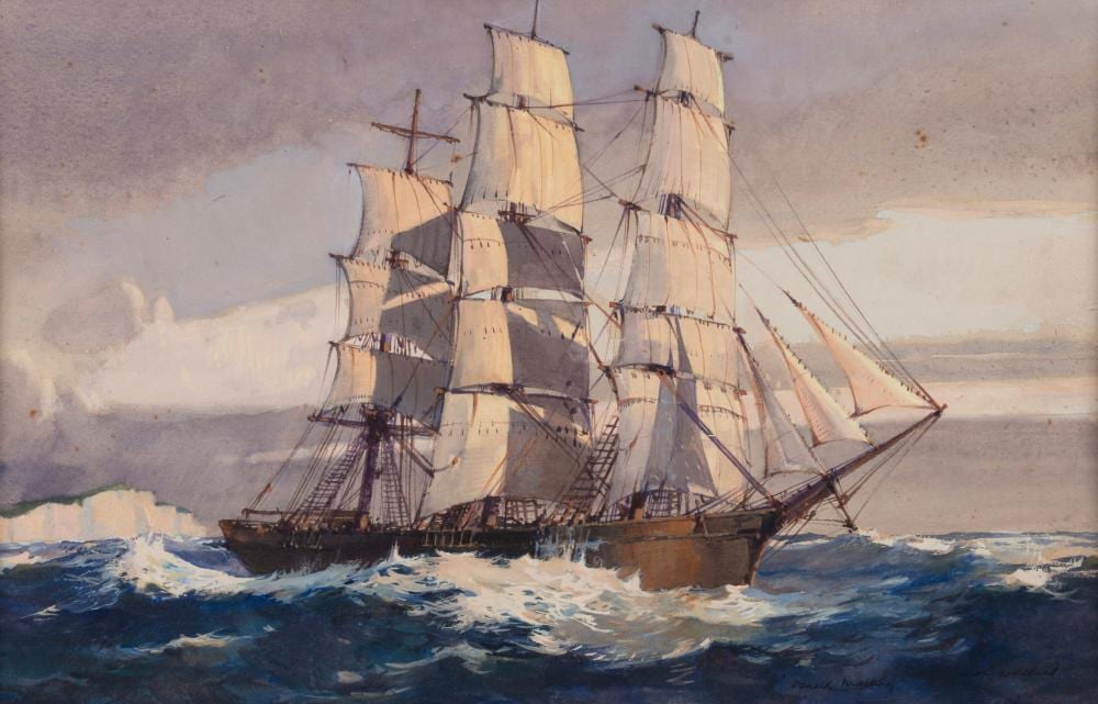 John Charles Goodchild comparable auction result: john charles goodchild 1898 1980 donald mackay watercolour and gouache on paper signed and titled lower right 23 x 35cm 40 x 52cm overall