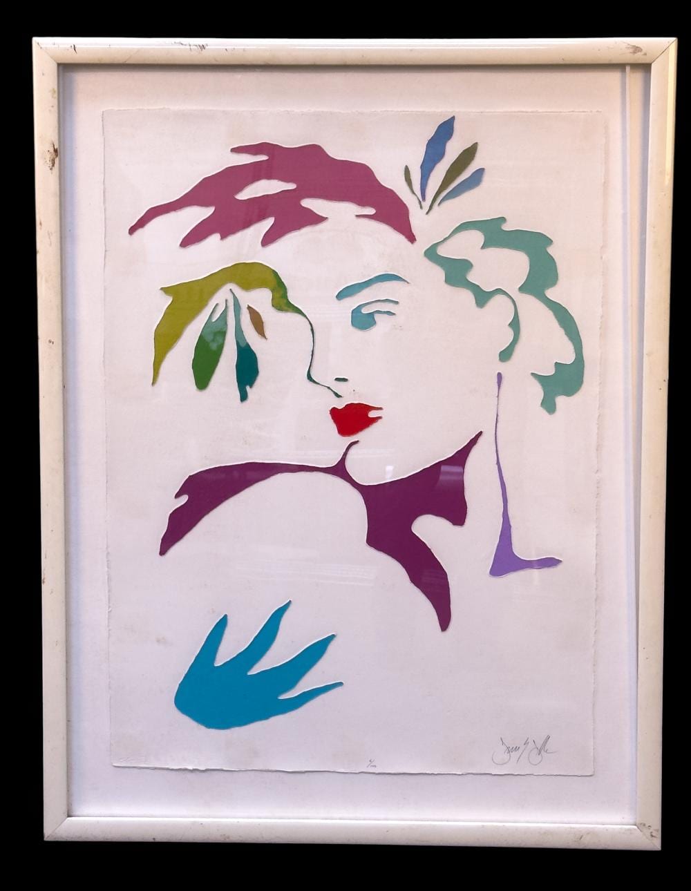 Frank Gallo comparable auction result: frank gallo signed numbered print