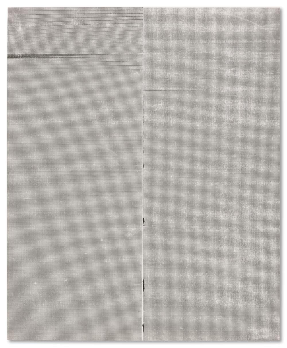 Wade Guyton comparable auction result: wade guyton b 1972 untitled epson ultrachrome hdr inkjet on linen84 x