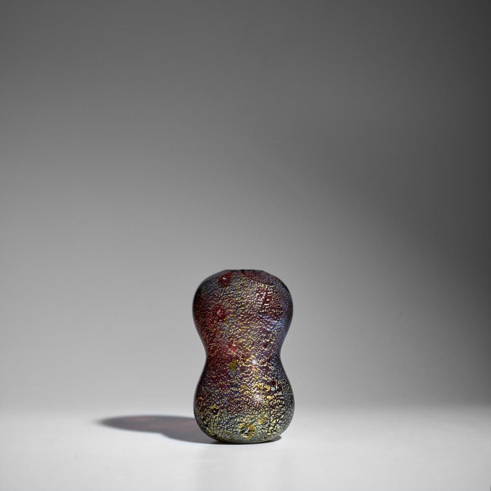 Giulio Radi comparable auction result: giulio radi 1895 1952 vasecirca 1960for a v e m blown glass murrinesheight 9 1 2in 24cm diameter 5in 13cm