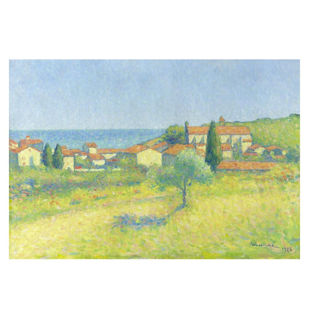 Achille Laugé comparable auction result: achille laug 1861 1944 to ts de collioure devant la mer painted in 1926
