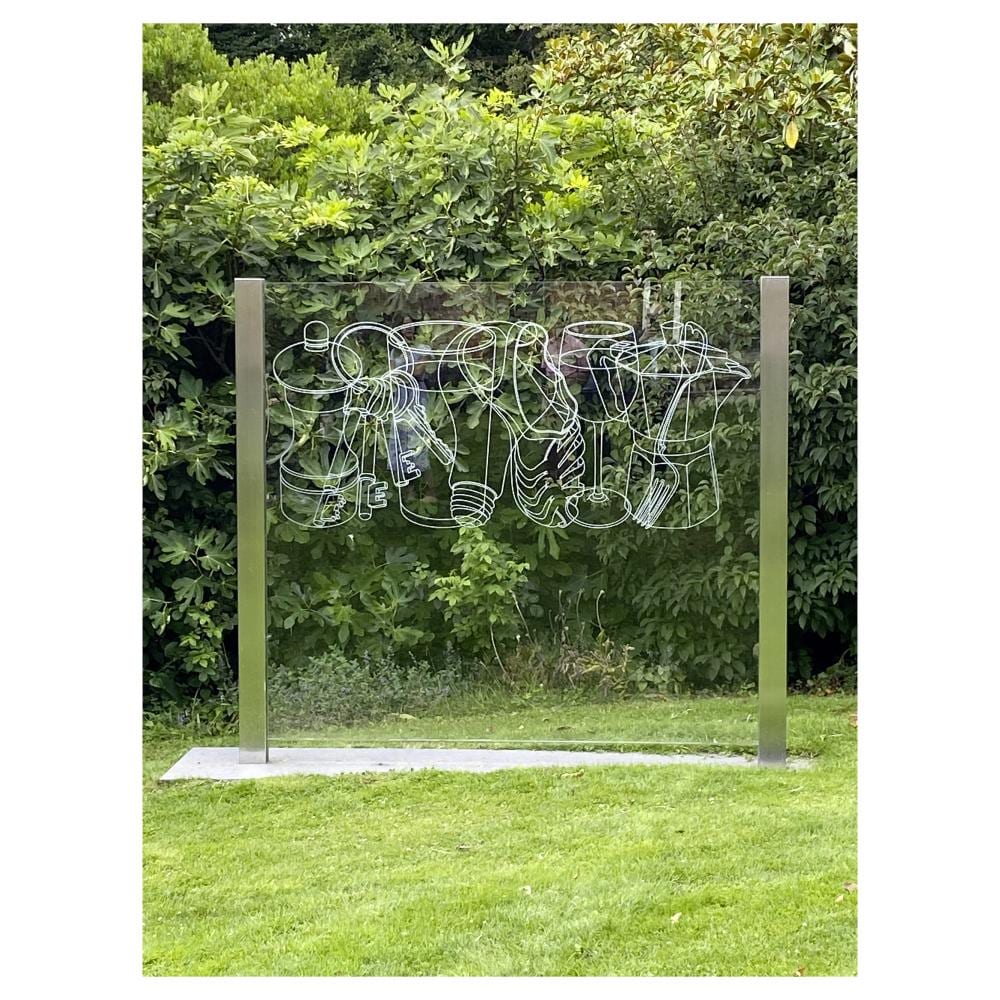 Michael Craig-Martin comparable auction result: michael craig martin b 1941 untitled 216 x 244 x 8cm 85 1 8 x 96 1 8 x 3 1 8in executed in 2007