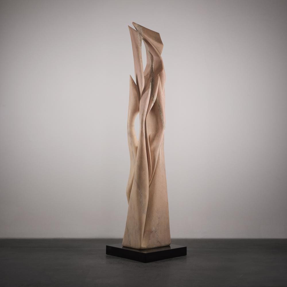 Pablo Atchugarry comparable auction result: pablo atchugarry b 1954 pareja estelar 220 x 39 x 27cm 86 5 8 x 15 3 8 x 10 5 8in executed in 1999
