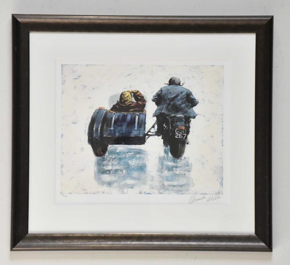 Alexander Millar comparable auction result: alexander millar born 1960 pencil signed limited edition print the great escape numbered 88 495 48 x 52cm framed and glazed