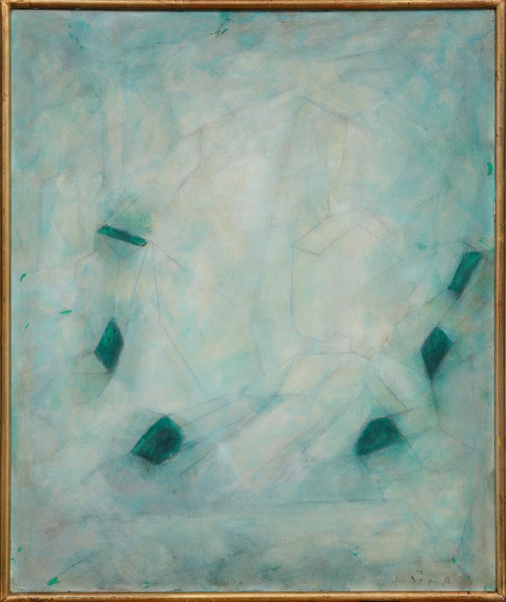 Josef Sima (1891 – 1971), Chaotique vert, 1960 comparable sale