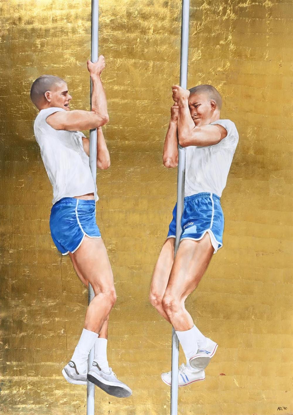 Attila Richard Lukacs comparable auction result: attila richard lukacs canadian b 1962 gemini