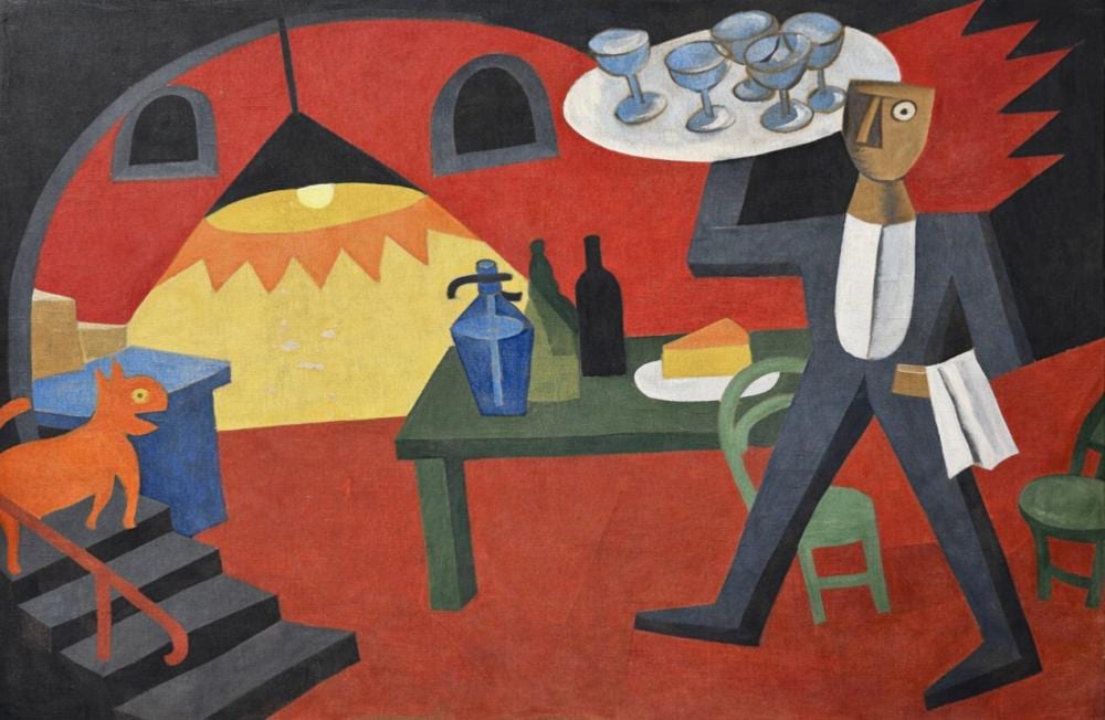 Fortunato Depero comparable auction result: fortunato depero 1892 1960 cameriere futurista