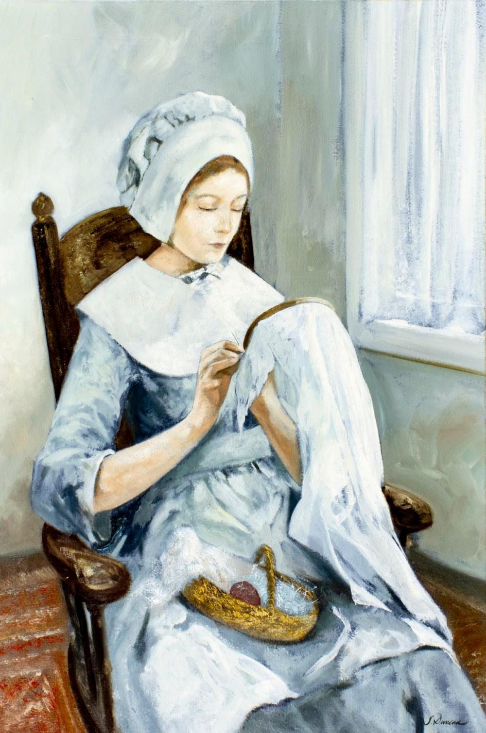 Scott Duncan comparable auction result: scott duncan us 20c oil painting