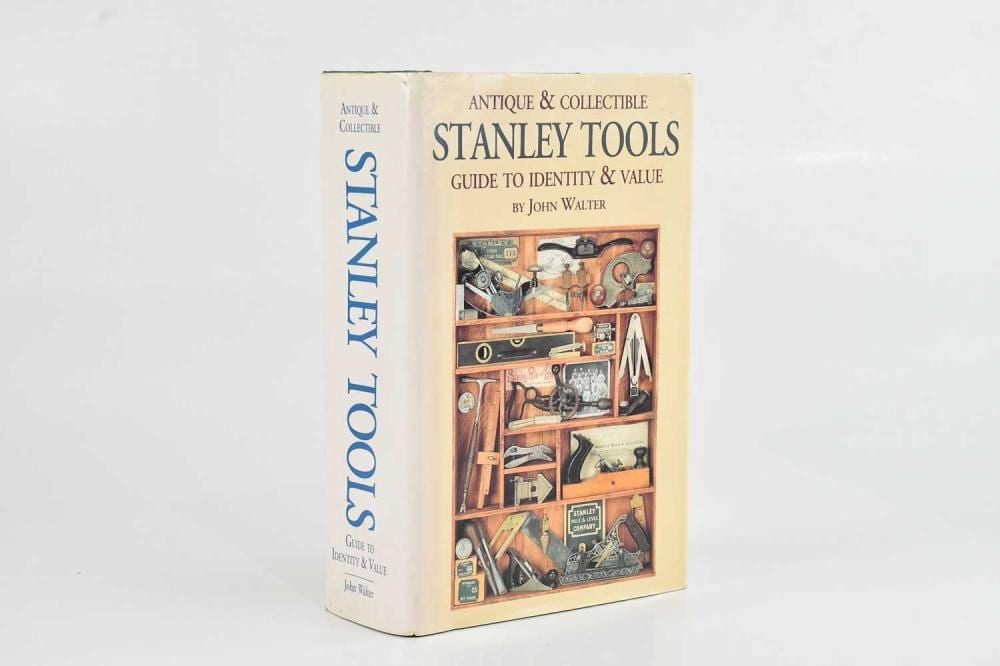 Walter (1920) Williams comparable auction result: walter john antique collectible stanley tools a guide to identity and value 2nd edition 1996 1