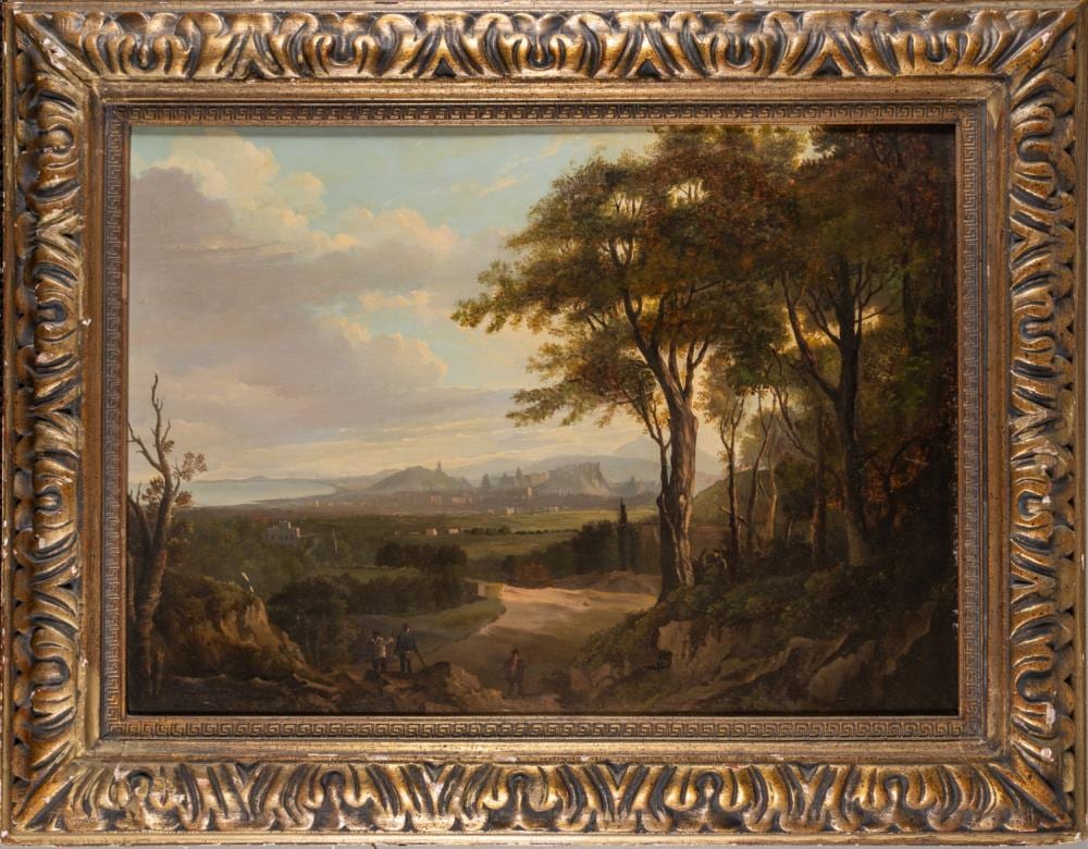 Alexander Nasmyth comparable auction result: alexander nasmyth scottish 1758 1840 landscape with edinburgh in the distance