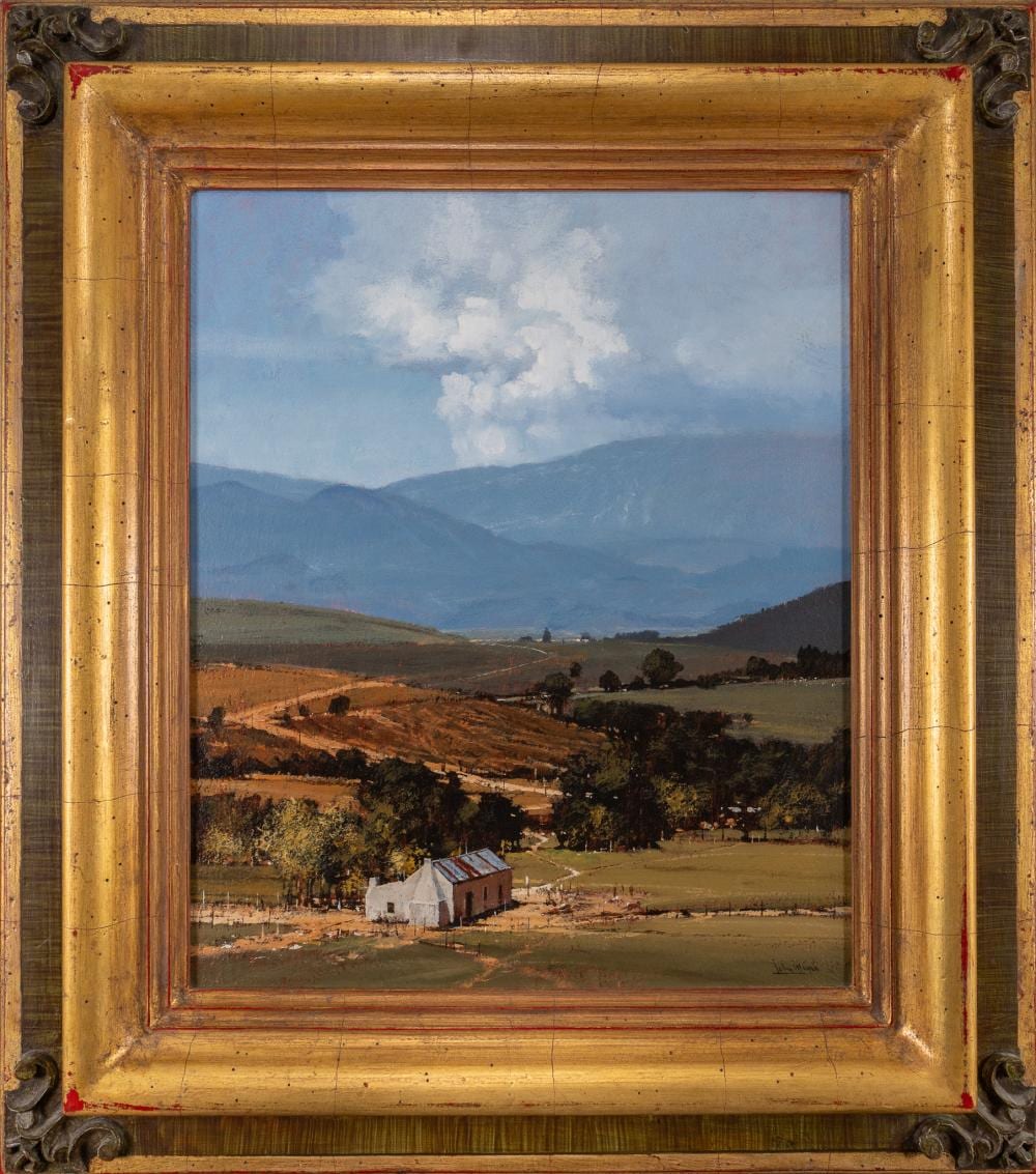 John Meyer comparable auction result: john meyer south african b 1942 the boundary cottage