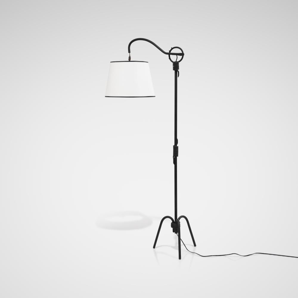 Jean Royere comparable auction result: jean royere after floor lamp