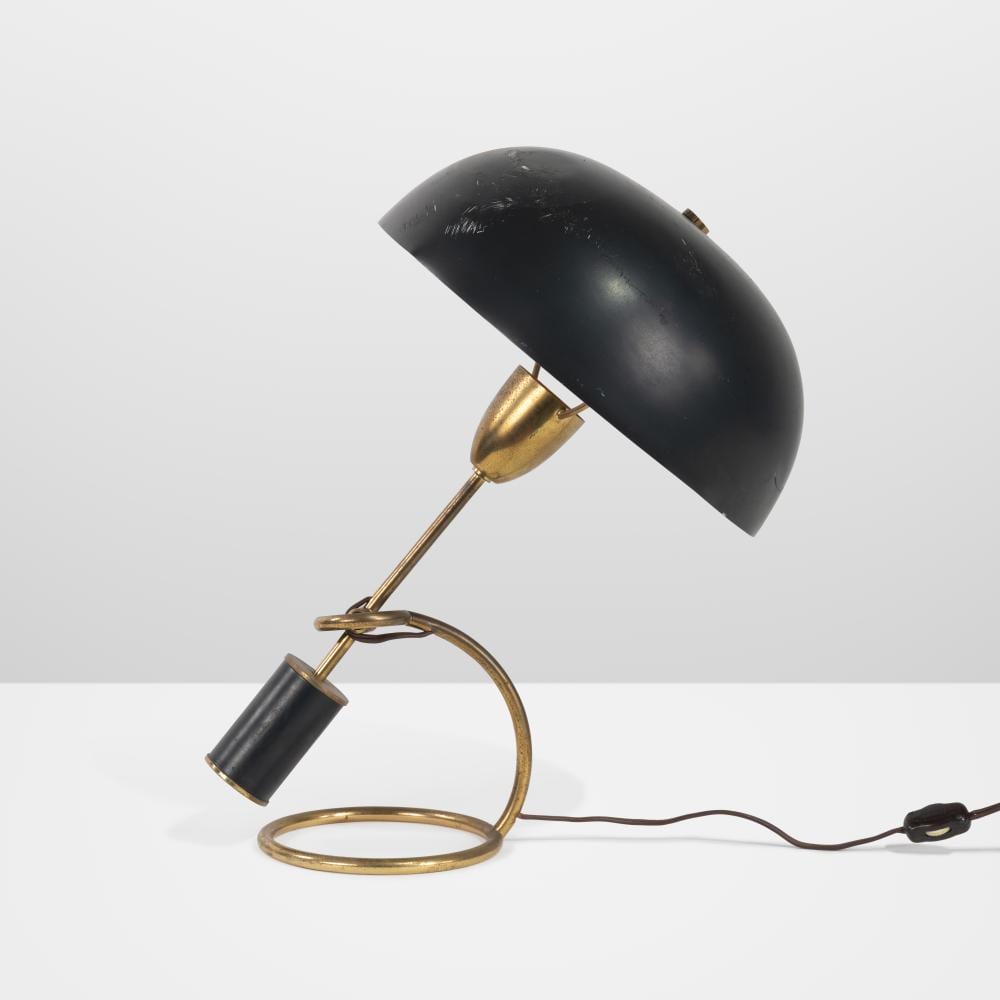 Angelo Lelli comparable auction result: angelo lelli scrittoio lamp