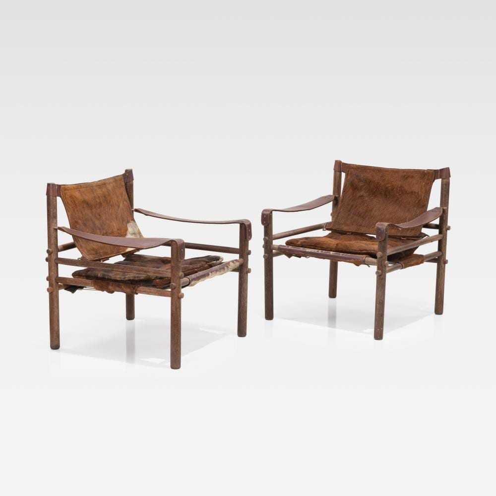 arne norell safari chairs · Barton's Auction · 2026-03-01 Arne Norell comparable auction result: arne norell safari chairs