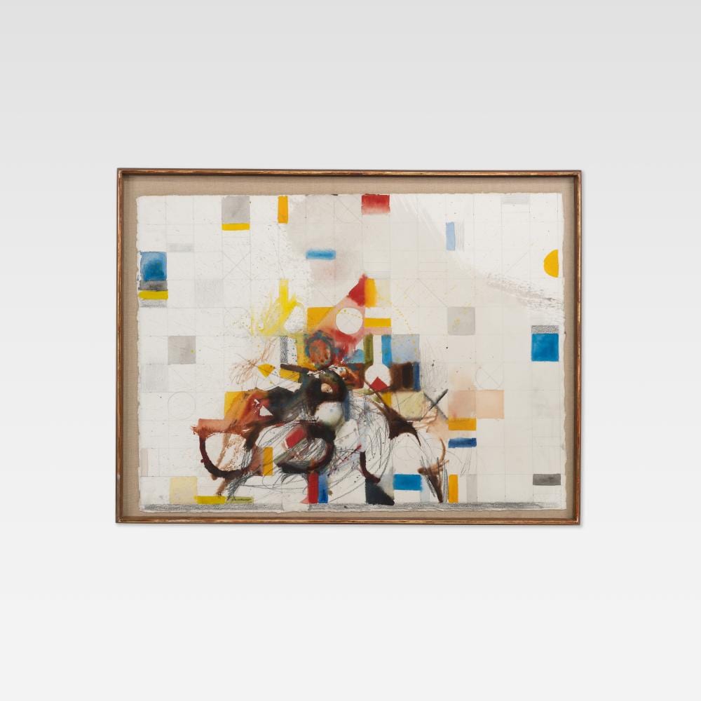 Edward Giobbi comparable auction result: edward giobbi watercolor