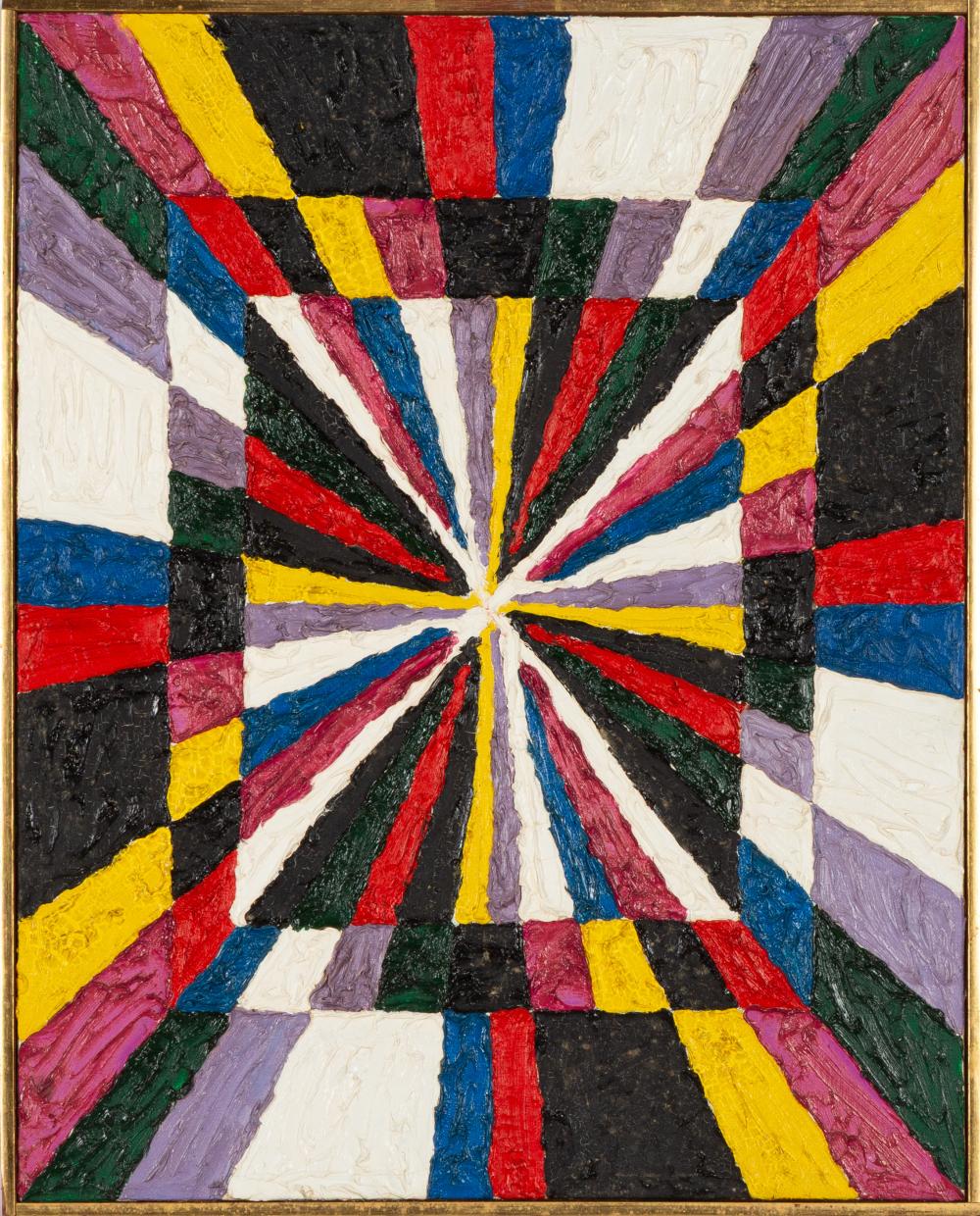 Alfred Immanuel Jensen comparable auction result: alfred jensen guatemalan 1903 1981 magic star ii