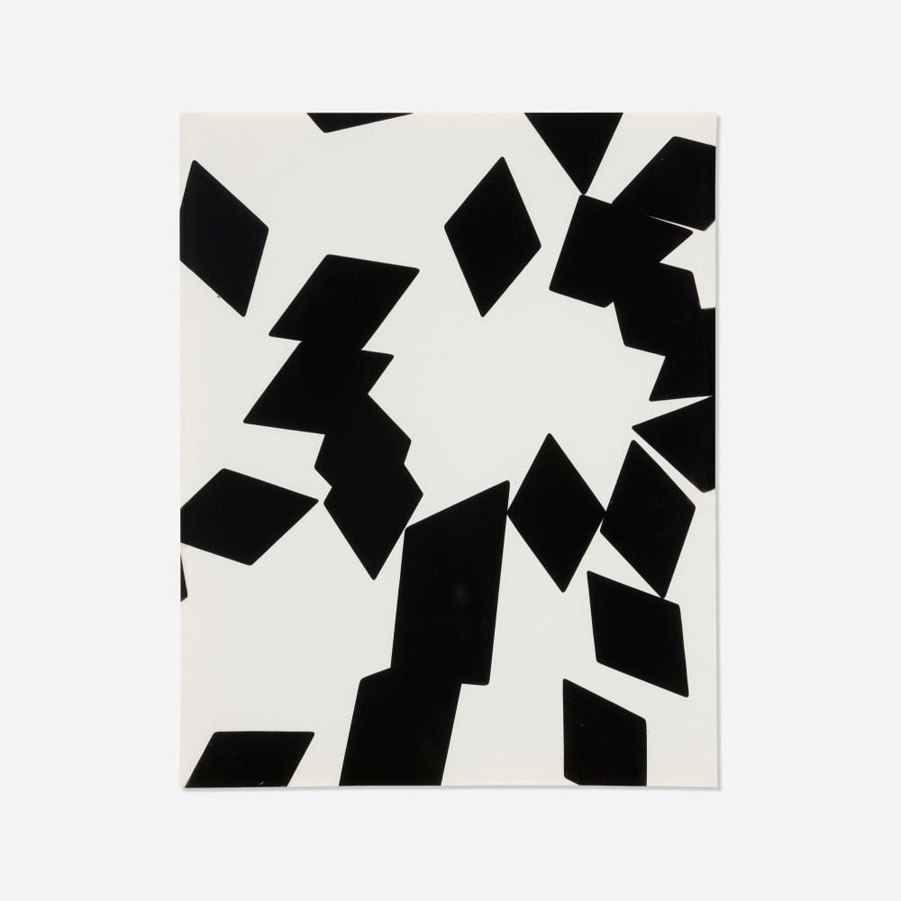 James Welling comparable auction result: james welling tile photograph 23