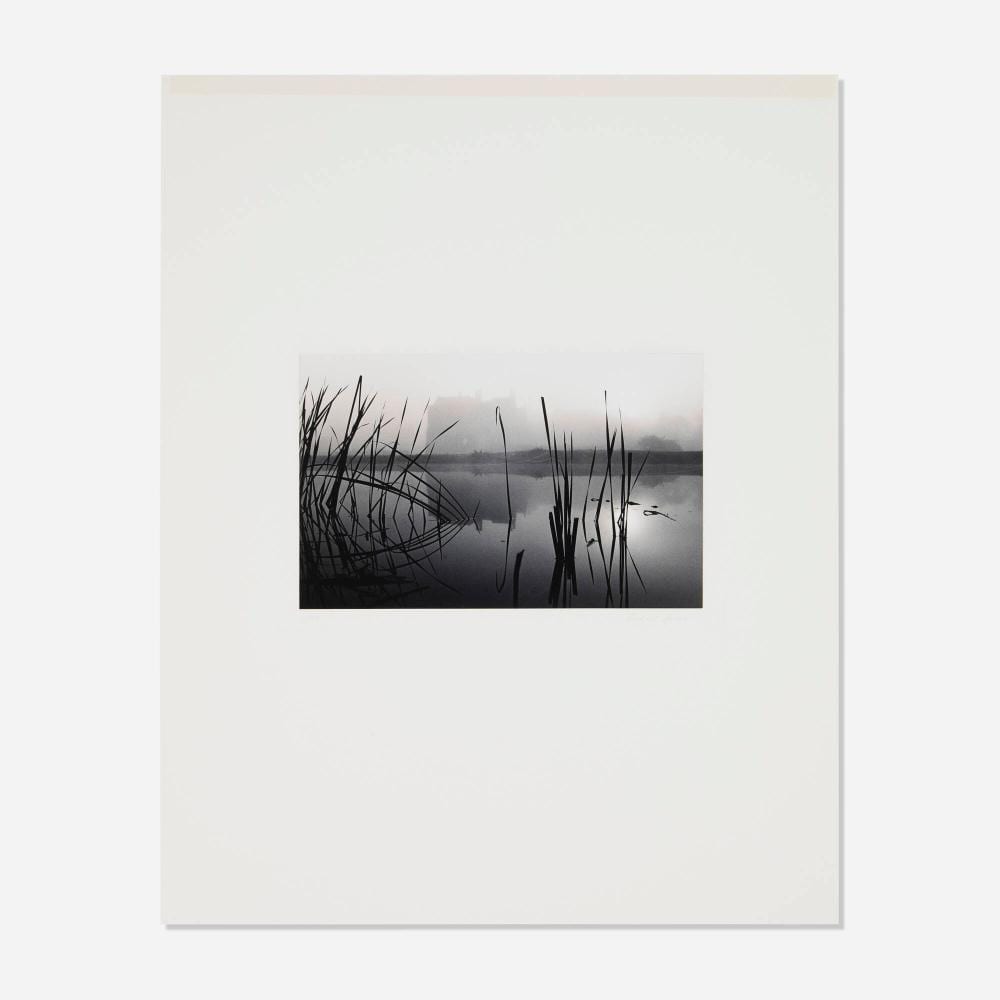 Michael Kenna comparable auction result: michael kenna reflection broughton castle oxfordshire england