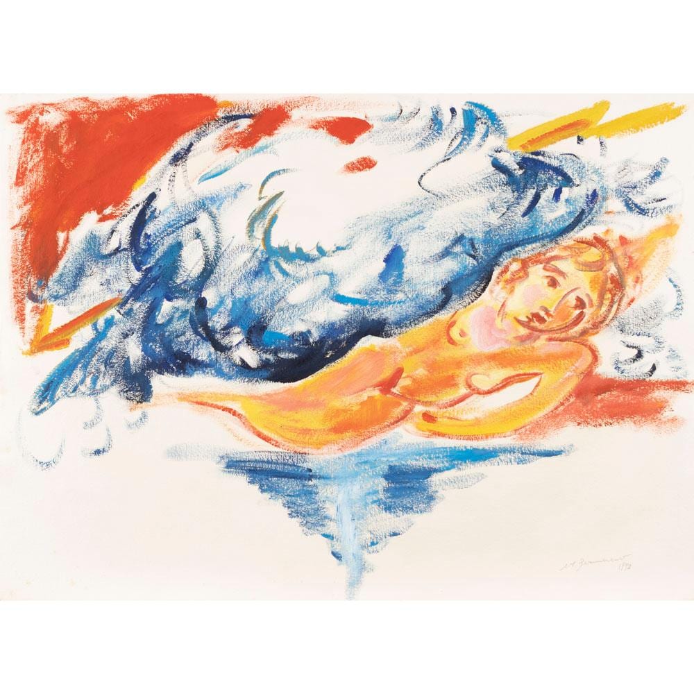Mimmo Germanà comparable auction result: mimmo german catania 1944 busto arsizio 1992