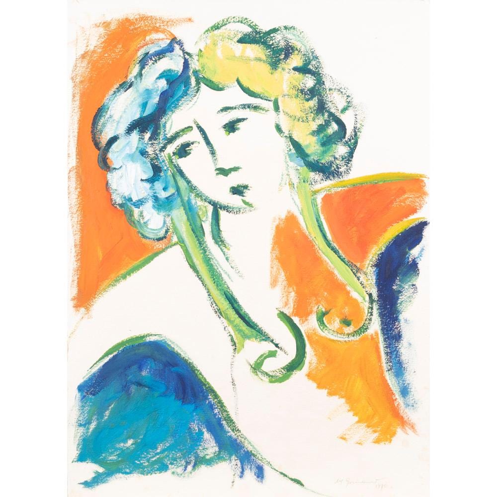 Mimmo Germanà comparable auction result: mimmo german catania 1944 busto arsizio 1992