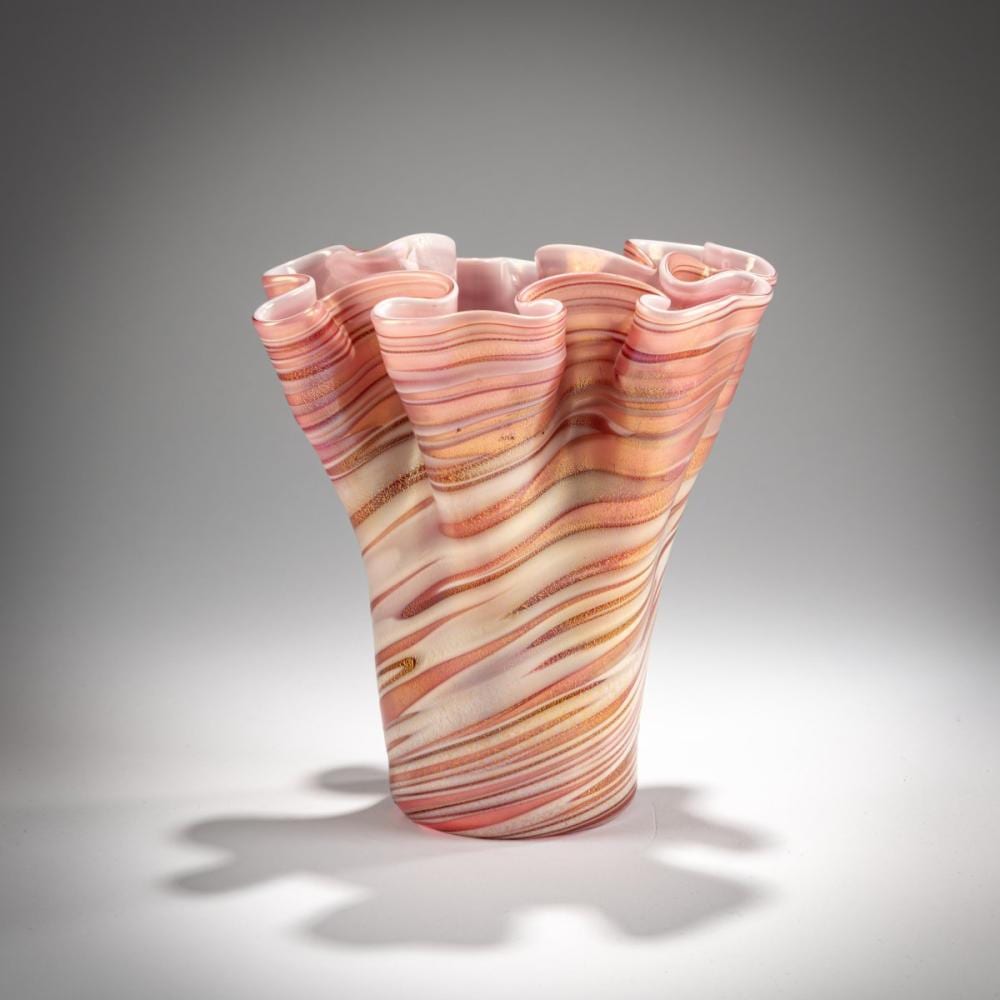 Gino Cenedese comparable auction result: gino cenedese vase variegato 1950