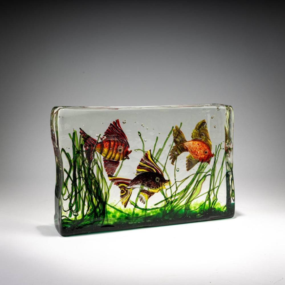 Gino Cenedese comparable auction result: gino cenedese aquarium c 1955