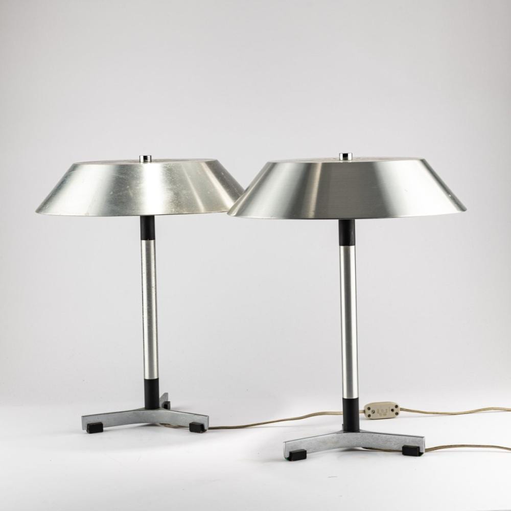 Josef Kienlechner comparable auction result: jo johannes hammerborg two president table lights 1966